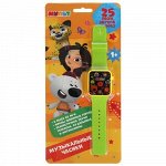 Игрушка &quot;Умка&quot; Часы музыкальные.Мульт, 25 песен,фраз,звуков,блист. 28*13*2 см