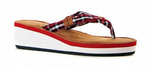 Сланцы TOMMY HILFIGER, Красный