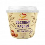Скидка! Овсяные хлопья БГ с гречишным медом и яблоком в стаканчике 45 гр.