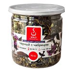 чай SOLO Черный с чабрецом 90 г пл/б 1/12