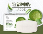 MUKUNGHWA Мыло для лица и тела с алоэ вера Fresh Aloe Soap