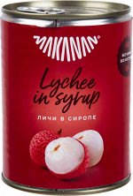 Личи в сиропе &quot;MAKANAN&quot; 0,567 г, ж/б