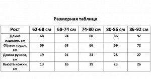 Комбинезон демисезонный «Крошка Я».