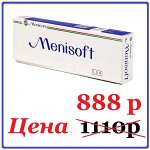 1-мес контактные линзы Menisoft 3 линзы (Япония)