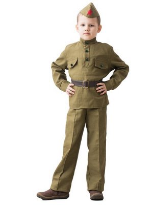 Военная форма д Солдат в брюках 8-10 лет