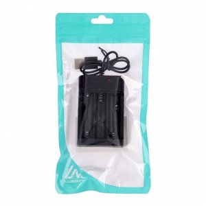 Зарядное устройство для трёх аккумуляторов АА UC-25, USB, ток заряда 250 мА, чёрное