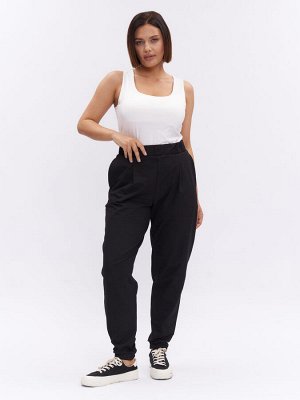 Брюки из футера BB04602BLK01