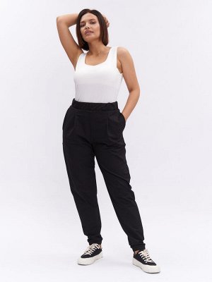 Брюки из футера BB04602BLK01
