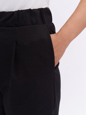 Брюки из футера BB04602BLK01