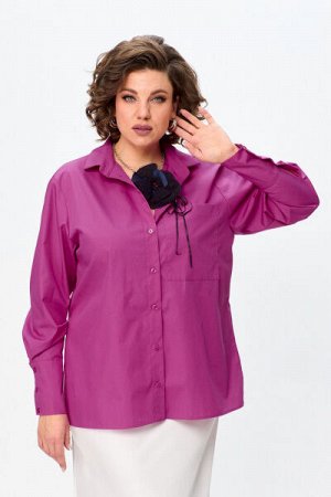Рубашка  Avenue Fashion 0301-6 розовый