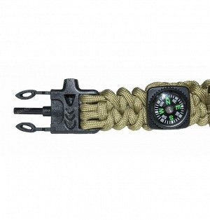 Watch General with paracord, coyote