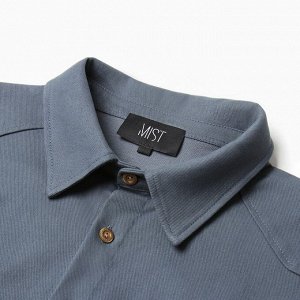 Рубашка мужская MIST oversize размер, графитовый
