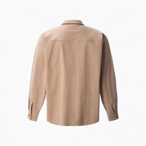 Рубашка мужская MIST oversize размер, бежевый