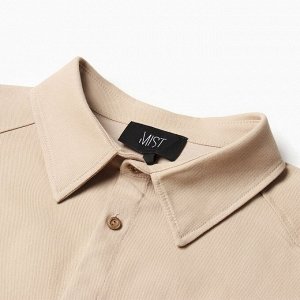 Рубашка мужская MIST oversize размер, молочный