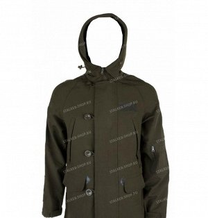 Парка Shark Skin Soft Shell, dark olive