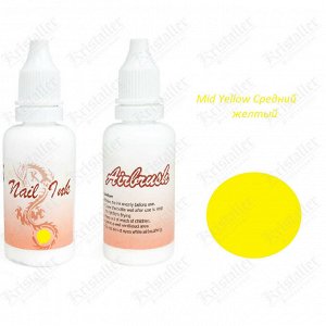 Краска для аэрографии Mid Yellow