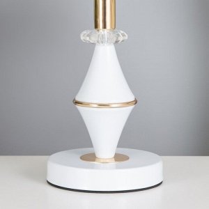 Лампа настольная «Чаро» 1x40 Вт Е27 белый 21x21x37 см
