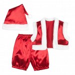 Костюм Санты Evgakids для мальчика красный;EV*Akids