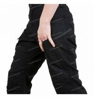 Pants UTL, Canvas, black