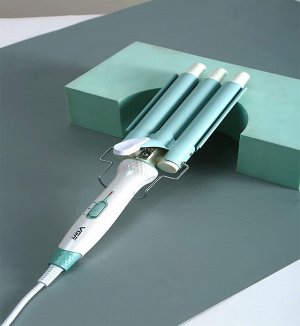 Профессиональный стайлер плойка трехволновая для волос VGR 595 щипцы для завивки волос