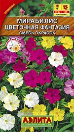 Мирабилис Цветочная фантазия, смесь окрасок (2023; 222.02.11)