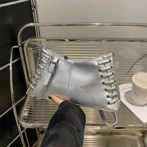 Сумка женская, мини, на плечо, экокожа