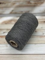 Пряжа для вязания 145 гр, Merino 100% меринос гребенной  440м/100г Темно-серый
