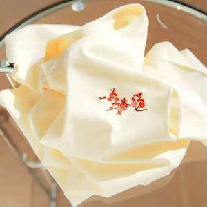 Футболка с вышивкой, повседневная, женская, хлопок