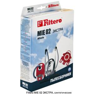 Filtero MIE 02 (3) ЭКСТРА, пылесборники, , упак