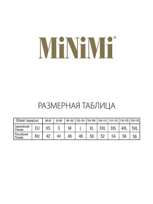 MiNiMi MT221 Трусы женские слипы с рисунком в мелкий горошек и брендированной вывязанной резинкой (Celeste -голубой цвет)