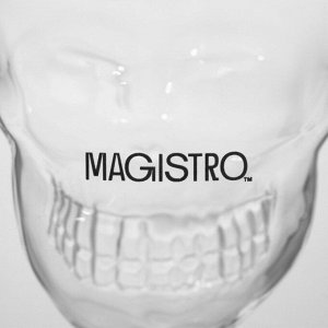 Набор стопок - шотов Magistro «Череп», 150 мл, 8?8.5 см, с двойными стенками, 2 шт., стекло, прозрачный