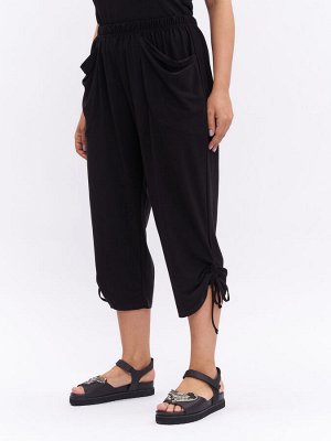 Бриджи из холодного трикотажа BR08507BLK01