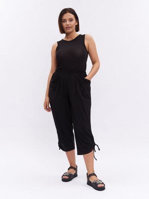 Бриджи из холодного трикотажа BR08507BLK01