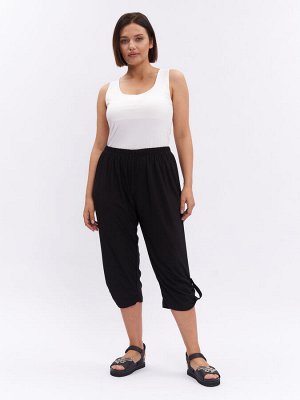 Бриджи из холодного трикотажа BR02207BLK01
