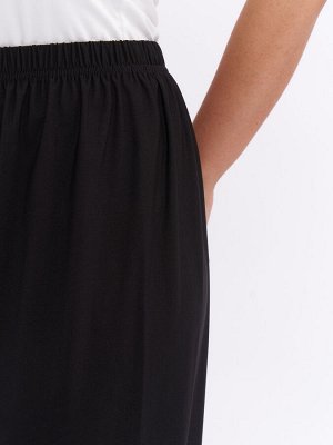 Бриджи из холодного трикотажа BR02207BLK01