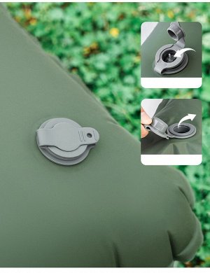 Надувной туристический коврик QUNATURE 60001401. 179*71 см