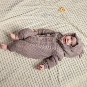 Комбинезон вязаный Крошка Я «Мишка».