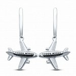Серебряные серьги, артикул 22phw01-113