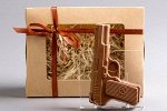 Фигурка шоколадная Пистолет