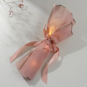 Букет из мыльных лепестков для ванны «Роза в шарике», подарочный, 8.5x8.5x36 см