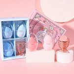 Косметические наборы со спонжами для макияжа