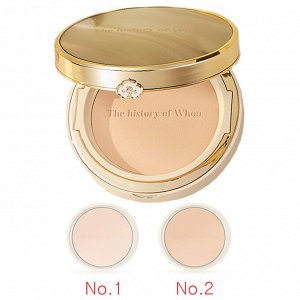 The History of Whoo Gongjinhyang:Mi Two way Pact SPF30/PA++№2 Компактный пудровый фон