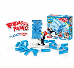 PENGUIN PANIC (пингвин, качели, строительные блоки)
