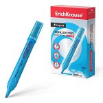 Текстовыделитель &quot;ErichKrause Liquid Visioline V-14&quot; Neon, голубой 1/10 арт. 56030