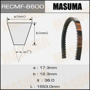 Ремень клиновый MASUMA рк.8600 17х1562 мм 8600