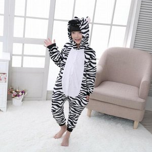 Пижама-комбинезон "зебра"