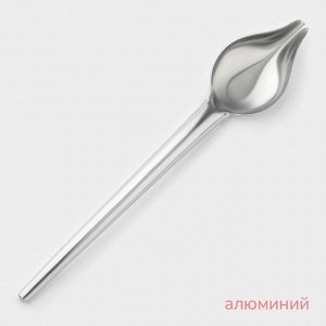 Ложка кондитерская для моделирования KONFINETTA, 22x4 см, серебристая