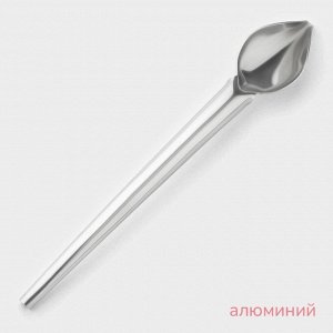 Ложка кондитерская для моделирования KONFINETTA, 19x3 см, серебристая
