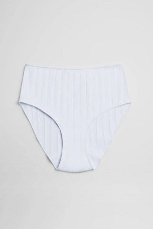 19652 High waist Трусы высокие Телесный, Черный, Белый