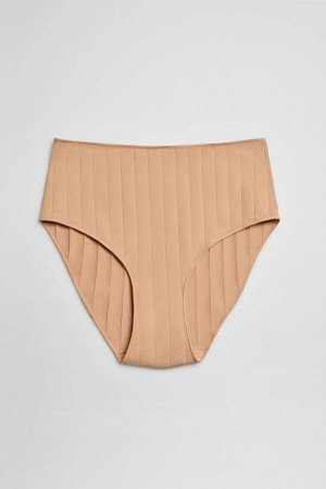 19652 High waist Трусы высокие Телесный, Черный, Белый